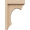 Ekena Millwork 3"W x 6"D x 9"H Classic Emerson Rough Cedar Woodgrain TimberThane Corbel, Primed Tan CORUR03X06X09EMRRCPR - alternate 5